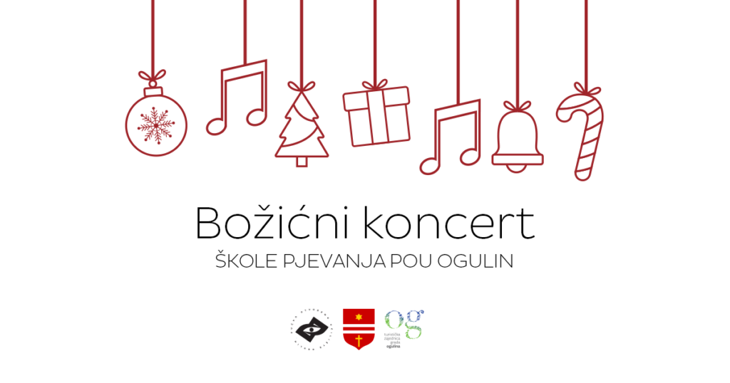 BOŽIĆNI KONCERT ŠKOLE PJEVANJA POU OGULIN