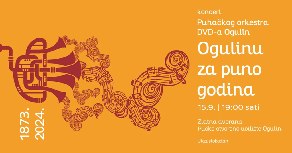 KONCERT PUHAČKOG ORKESTRA DVD-a OGULIN 