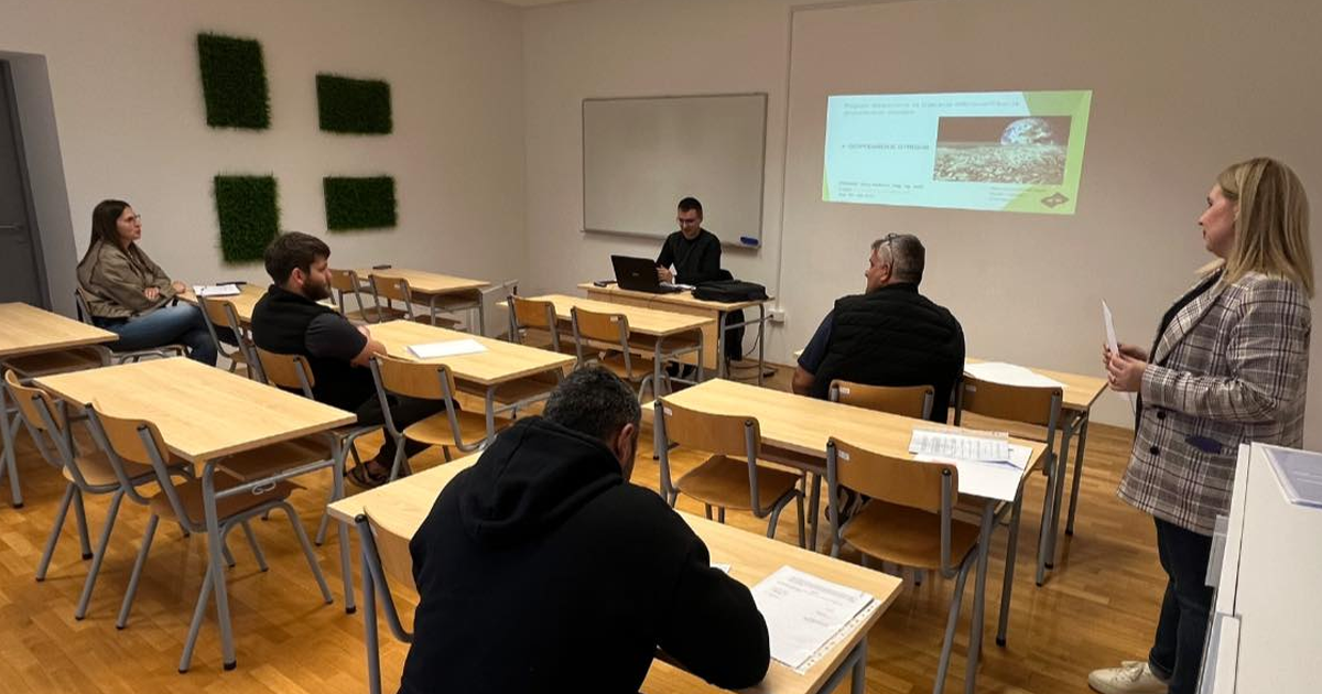 ZAPOČEO NOVI PROGRAM OBRAZOVANJA ZA STJECANJE MIKROKVALIFIKACIJE GOSPODARENJE OTPADOM