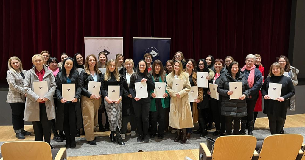 USPJEŠNO ZAVRŠEN PROGRAM OBRAZOVANJA ZA STJECANJE DJELOMIČNE KVALIFIKACIJE POMOĆNICA U NASTAVI