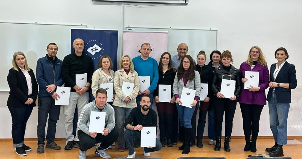 USPJEŠNO ZAVRŠEN PROGRAM OBRAZOVANJA ZA STJECANJE DJELOMIČNE KVALIFIKACIJE OPERATIVNI DJELATNIK/CA ZA SIGURNOST I CIVILNU ZAŠTITU U ODGOJNO-OBRAZOVNIM USTANOVAMA